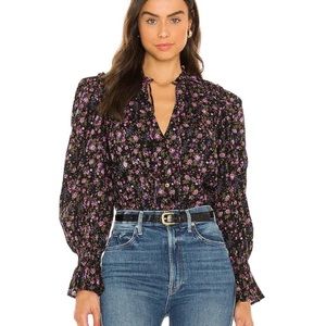 Free People Meant To Be Ruffle Top